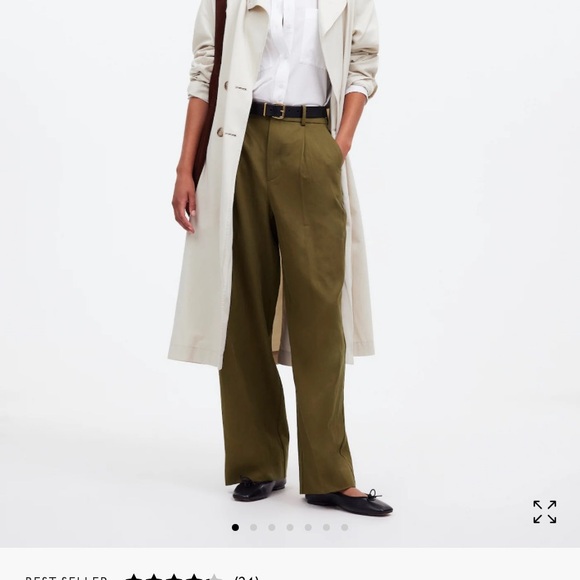 Madewell Harlow Straight Pants Size 4 - Picture 2 of 7